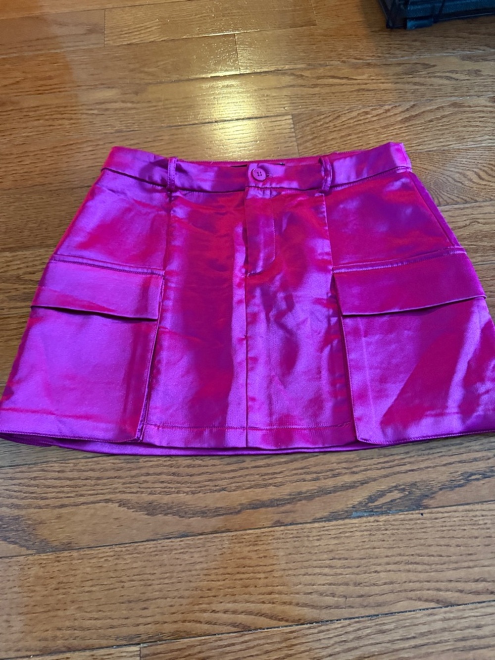 Zara satin skirt